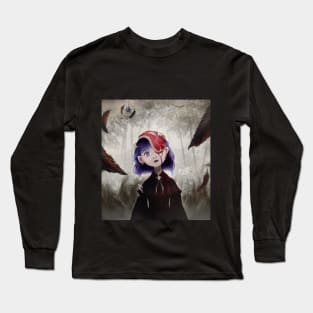 The Raven Girl (Original) Long Sleeve T-Shirt